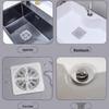 Disposable Sink & Drain Filter Stickers, 1000 Count