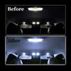 Wellvie elegant 11-delat LED-rumslampset för Mazda CX-5 KF-serien, interiörbelysning, specialanpassade delar, utrusting för CX-5 KF-serien
