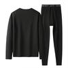 Men's Plus Size Fleece Lined Thermal Underwear Set