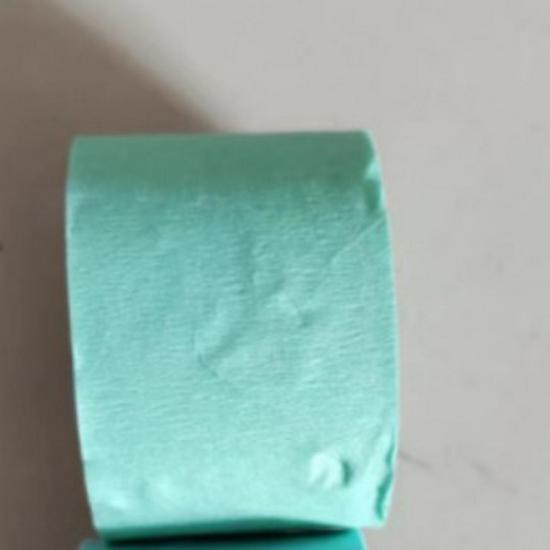 Crinkled Handmade Crepe Paper Roll for Kids' DIY Projects and Kindergarten Decor