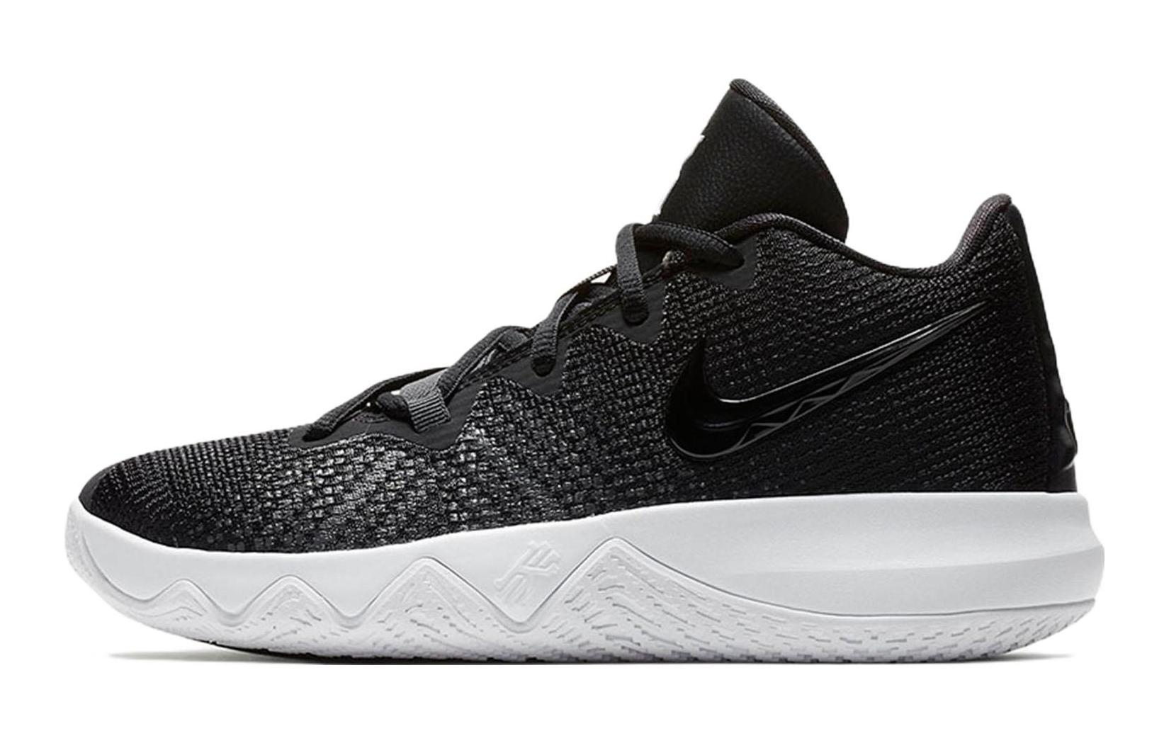 

Nike Flytrap Slip Resistant Cushioning Abrasion Resistant Breathable Mid top Children s Basketball Shoes AA1154-001 37.5