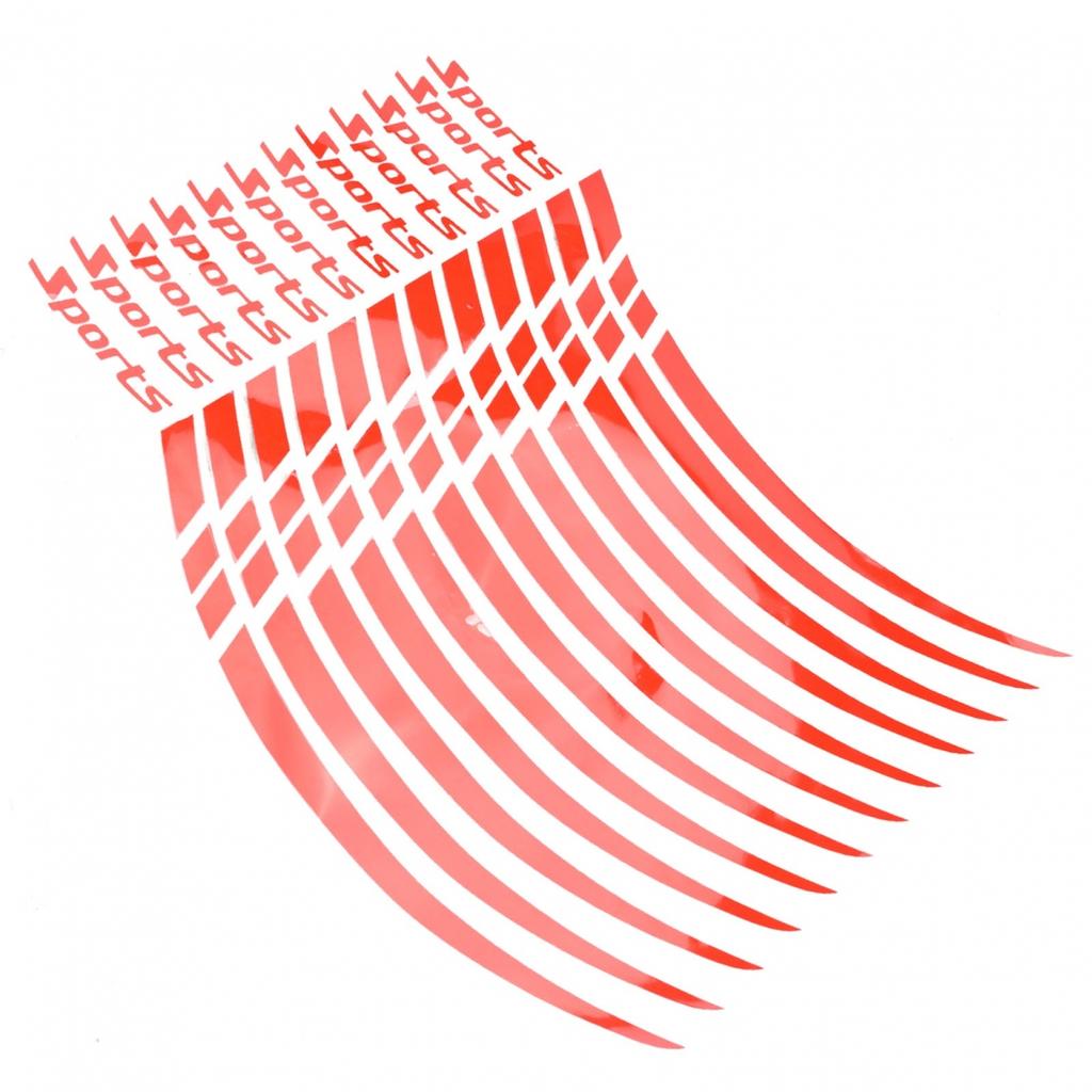 Bicycle Wheel Rim Stripe Reflective Sticker Sticker