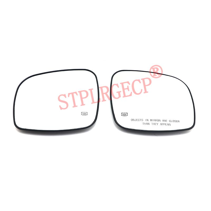 Stplrgecp Passenger Driver Side Left or Right Door Side Heated Wing Mirror Glass Lens for Chrysler Town Country 2008-2016