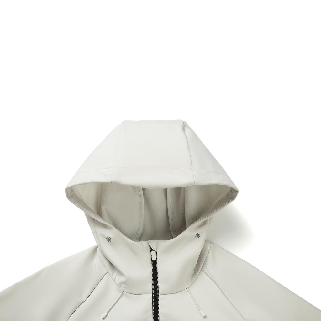 Li Ning Running Series Windproof Water-Resistant Hooded Softshell Jacket Men Jackets AFDVG71-2