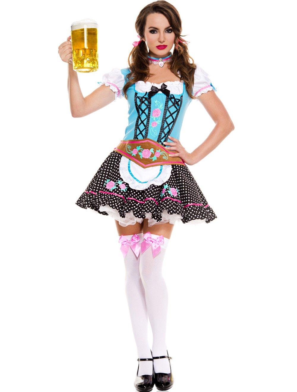 

Костюм для взрослых на Хэллоуин от Music Legs (S / M) розовый