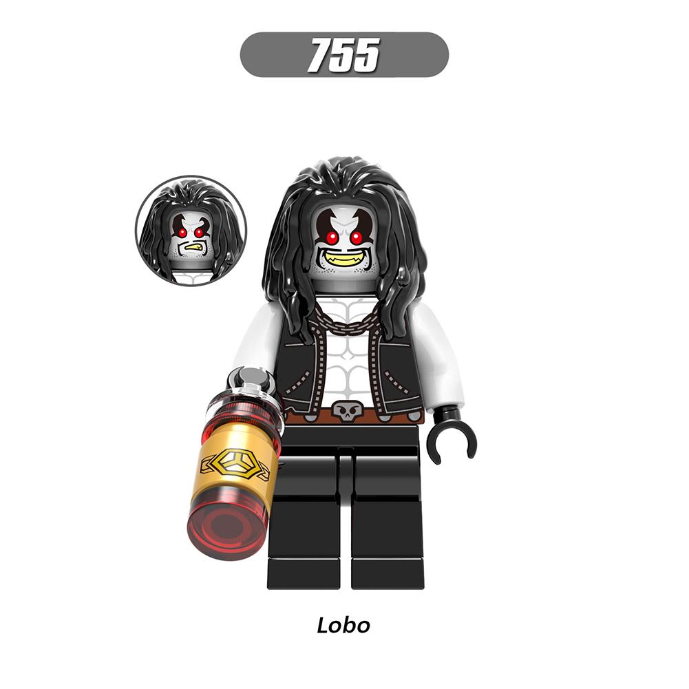 Minifiguren Bausteine Spielzeug XINH X0178 Marvel Hero The Flash Cyborg Lobo Minifigur Bausteine Spielzeug