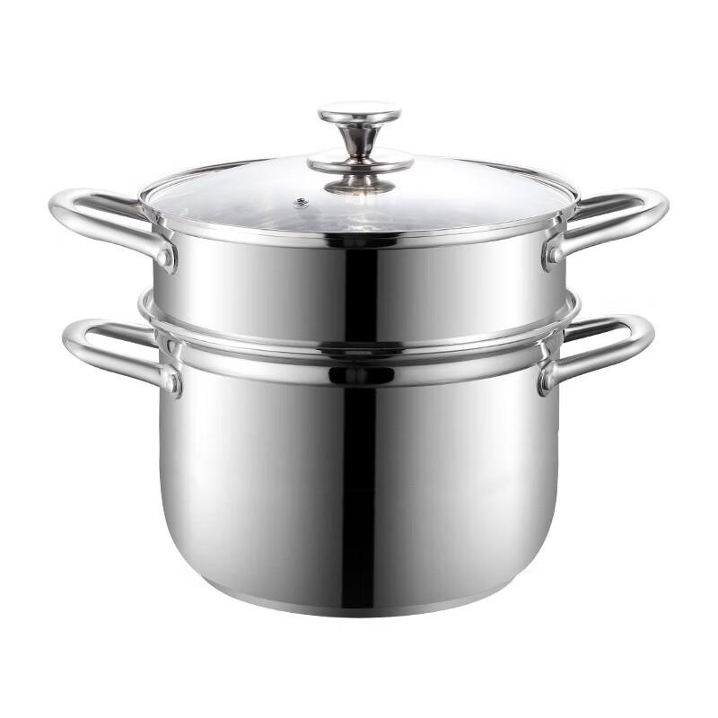 INMINDS 24cm Multi-Function Stainless Steel Steamer