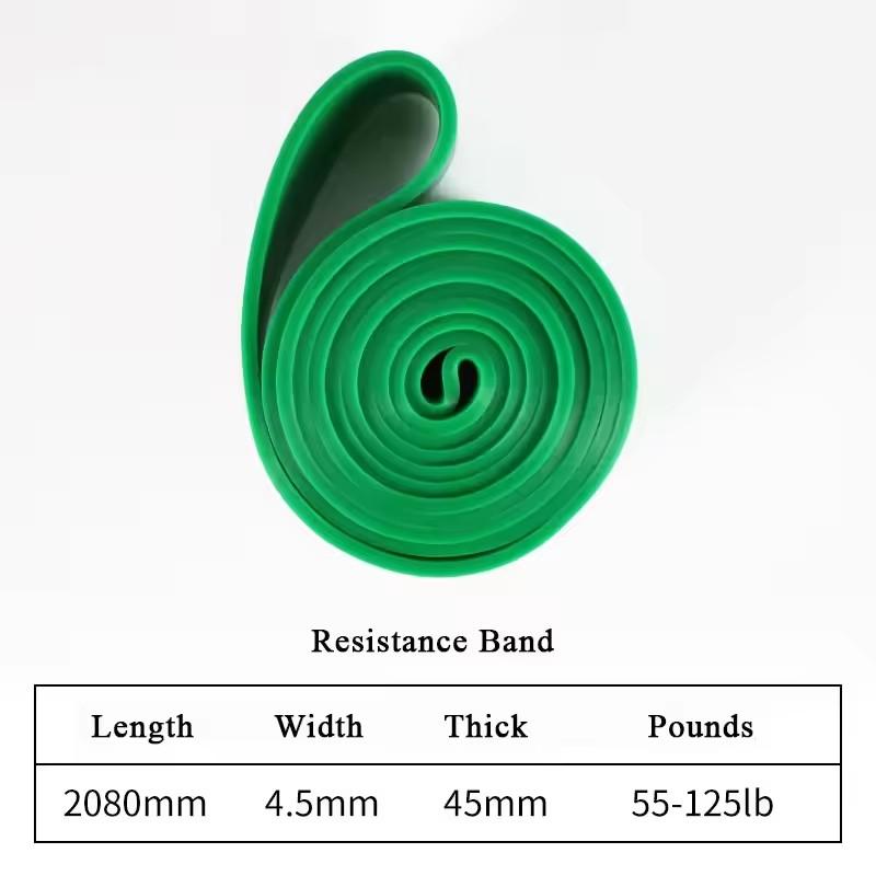 1PC Heavy Duty Latex Resistance Band Exercise Elastic Band For Sport Strength Pull Up Assist Band Workout Pilates Fitness Equipment