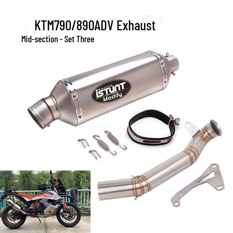 Exhaust Modification Mid-Pipe for KTM 790/890 ADV Motorcycles