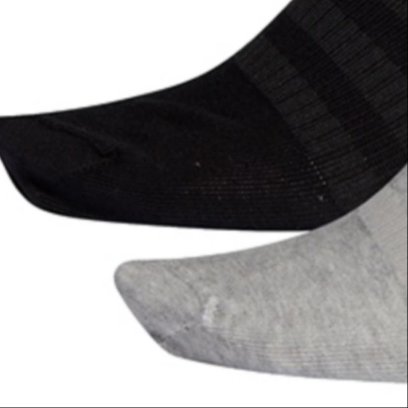 adidas Light Low 3pp Sports Training Socks White/Grey/Black Men's DZ9400