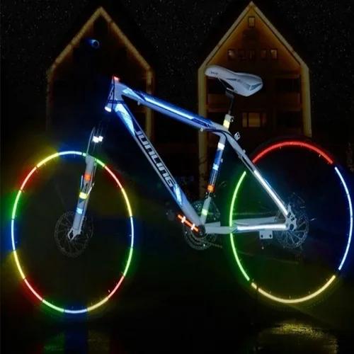 8 Meter Car Styling Reflective Stripe Tape Motorcycle Bike Body Rim Wheel Stripe Tape Stickers Decorative Blue/Red/Yellow