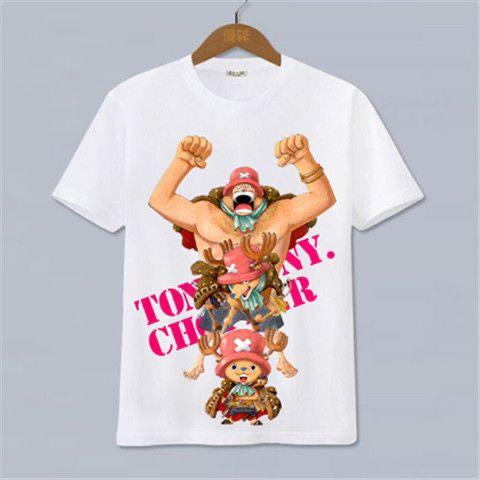 One Piece Luffy Ace Anime Tshirt Peripheral Cotton Tshirt Unisexs and Womens Cartoon Shortsleeved Y2K Street Tops Clothing 2026