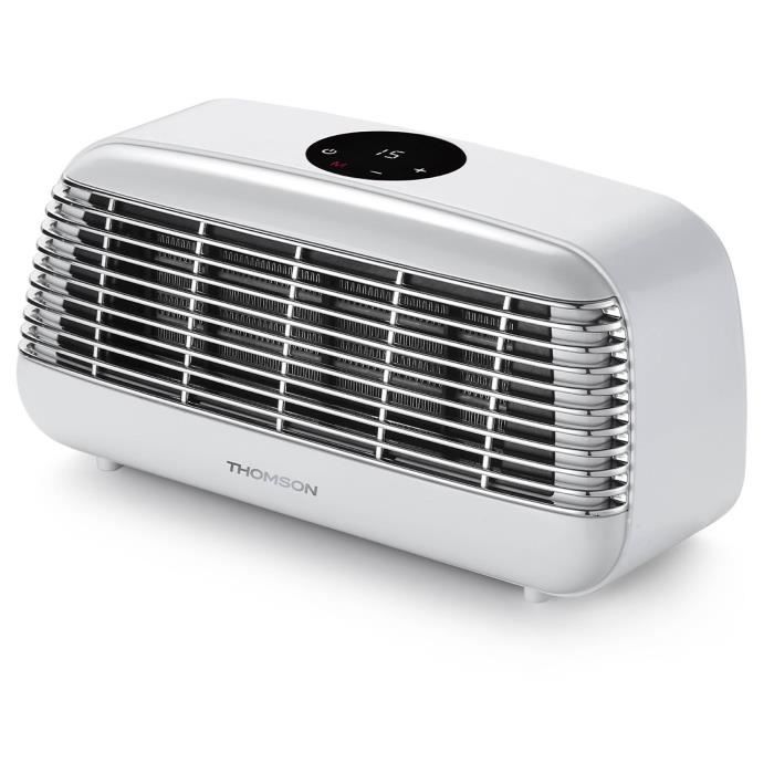 Radiateur Soufflant - THOMSON - THSFC25DB - 1500 Watts - Télécommande - Céramique - Blanc
