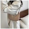 Small Pu Shoulder Bag With Stylish Stitching Details For Everyday Outfits