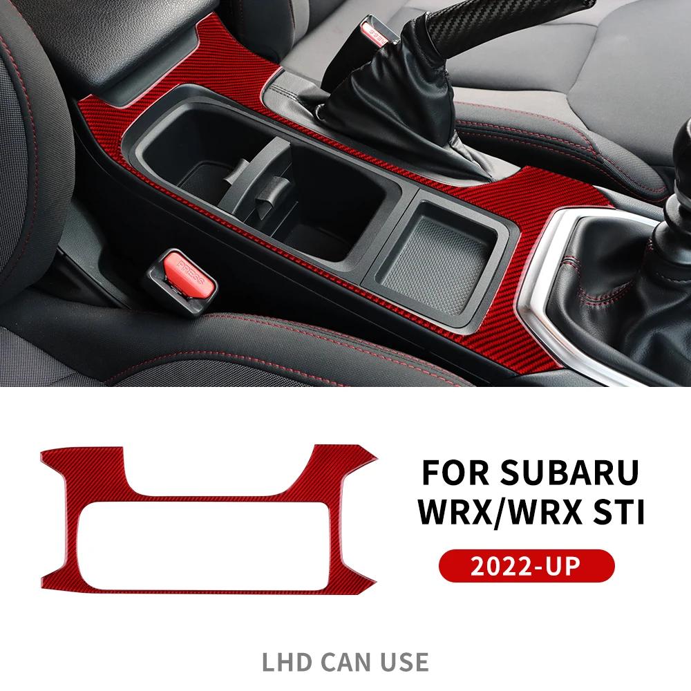For Subaru WRX/WRX STI 2025 2025 2025 Real Carbon Fiber Sticker Car Center Centrol Gear Panel Interior Trim RHD LHD Accessories