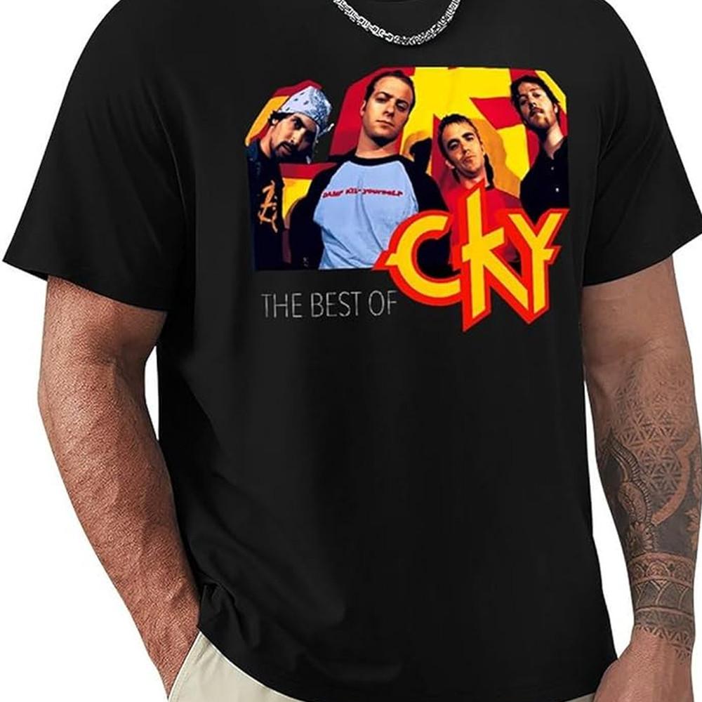 CKY Rock Band black T-shirt short sleeve All sizes S to 345Xl Unisex T-Shirt XL