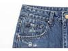 2025 Spring Women's High-Waist Ripped Denim Jeans: European & American Style