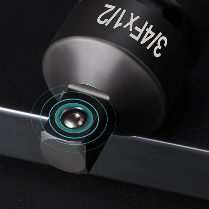 2pcs Impact Socket Adapter Set Converts 3/4Inch To 1/2Inch & 1/2Inch To 3/4Inch for Profession Repair Tool Easy Carrying