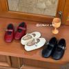 Girls Mary Jane Flat Shoes With Single Strap Princess Style Soft Sole Fall