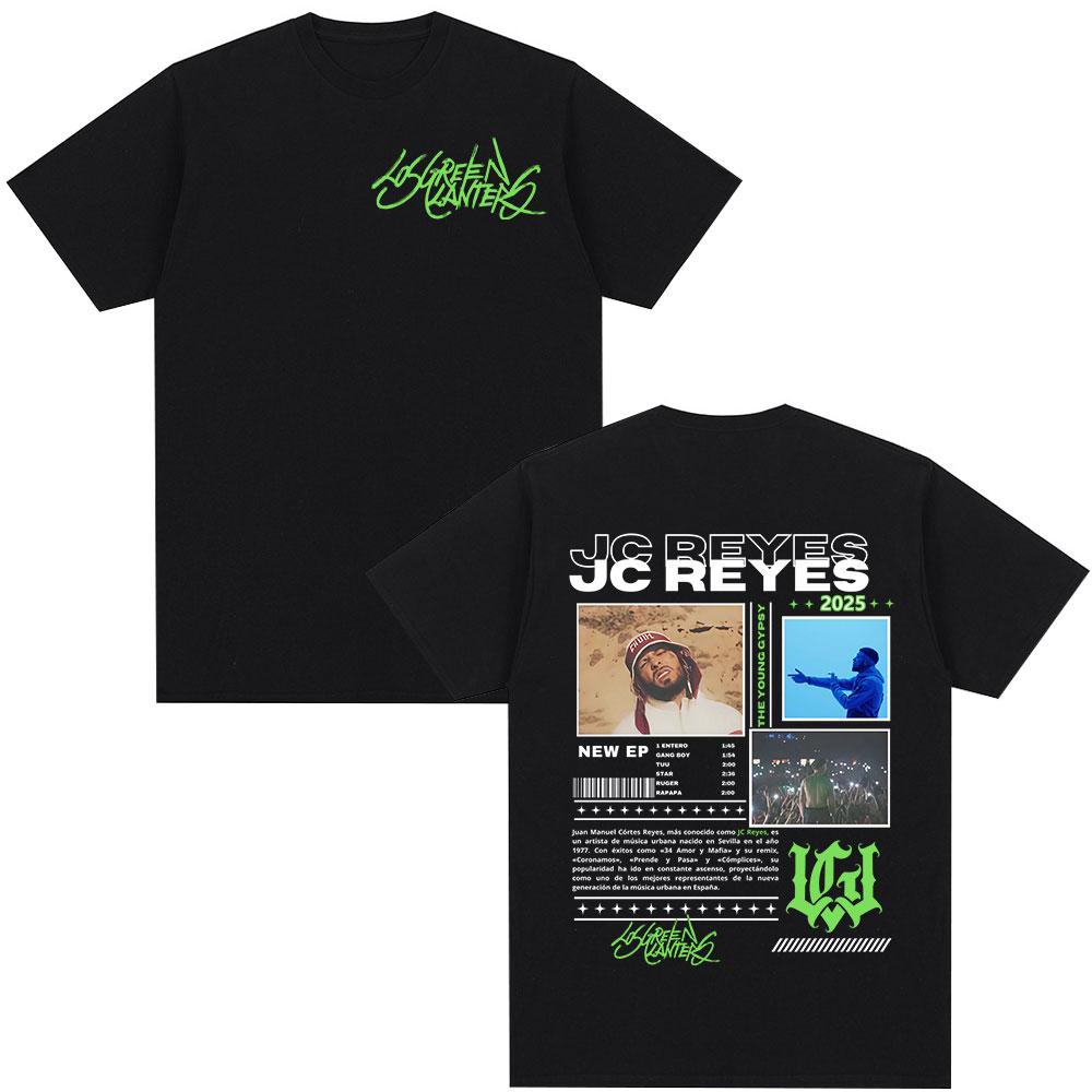 Rapper Jc Reyes Album Tour 2025 Graphic T Shirts Unisexs Women Hip Hop Fashion Tshirts Cotton Casual Oversized Tshirt Streetwear
