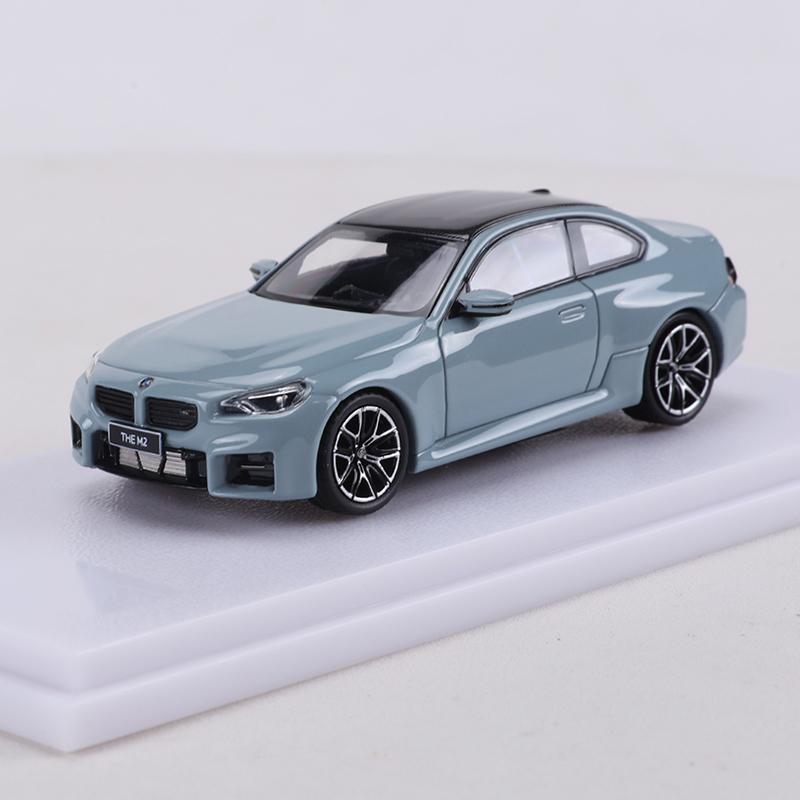 

Howie Model 1:64 M2 G87 Gray Alloy Simulation Car Model Toy Collection Display Piece