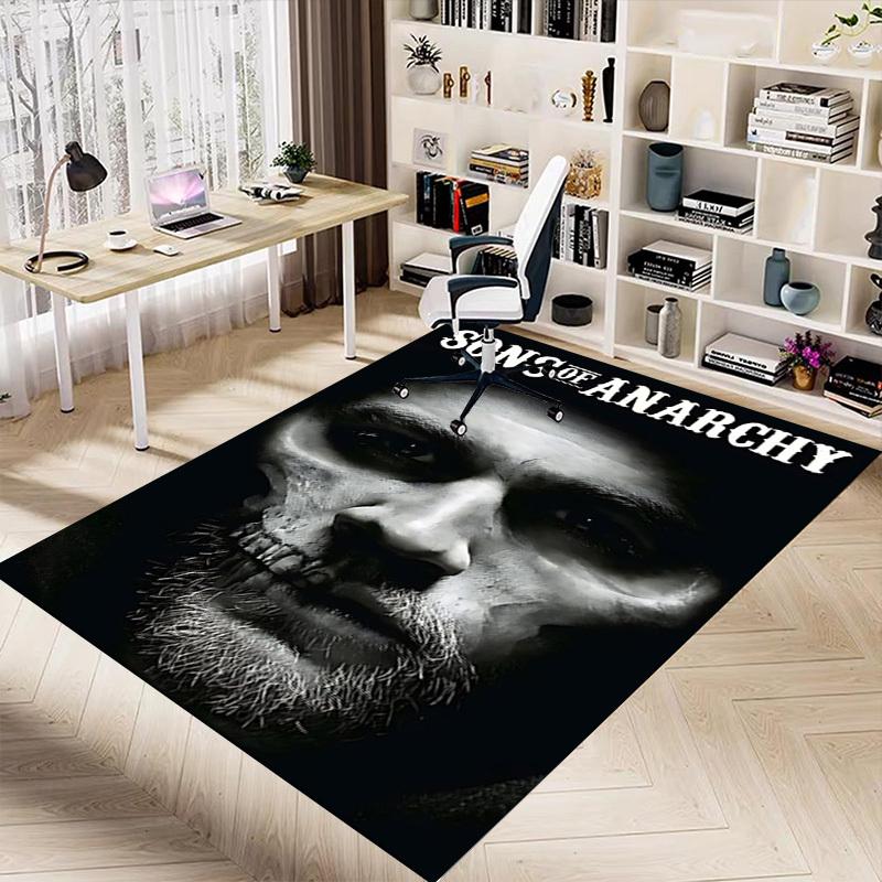1pc Sons of Anarchy Carpet, Office Rug Outdoor Mat Home Decor Area Carpet Festival