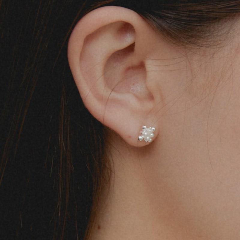 GETMEBLING Square Pearl Earring