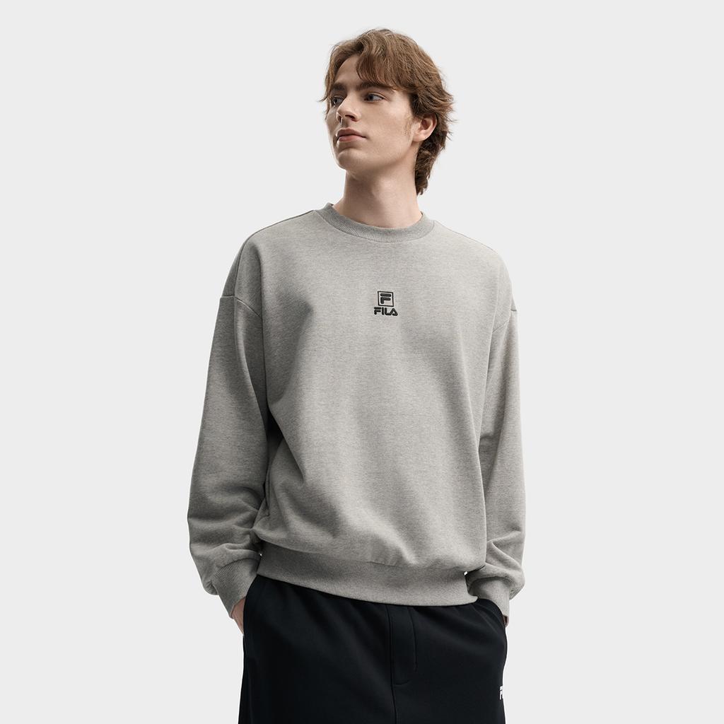 FILA Original Fashion Versatile Comfortable Skin-Friendly Sweatshirt Unisex sweatshirt F51U639201FMG