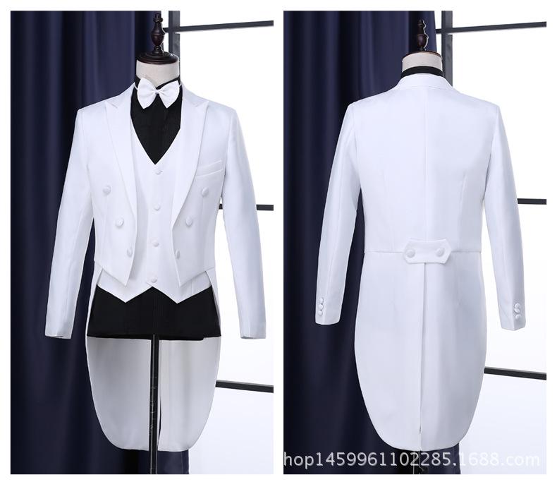 Koreanischer Stil Herren Schwalbenschwanz Smoking für Bühnenauftritte und formelle Veranstaltungen