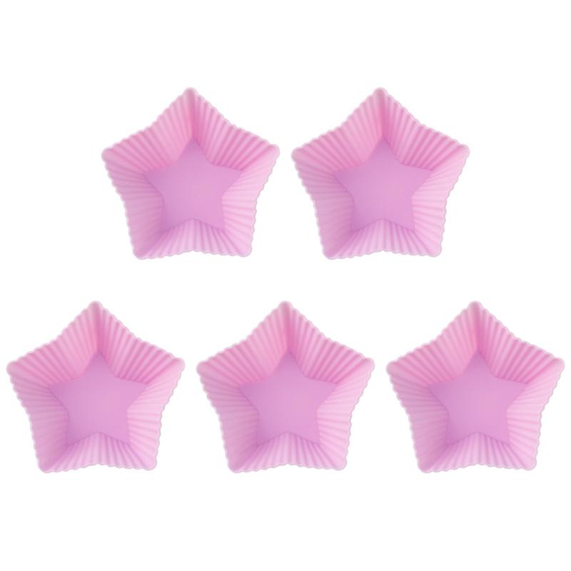 

5 шт. Силиконовый инструмент для кексов, форма для выпечки, форма для кексов и маффинов для приготовления тортов, кухня, сделай сам A1