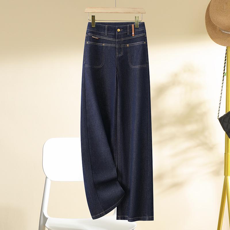 

Women s European American Style Fleece-Lined Loose Straight Leg Pants, Autumn/Winter 2024, Petite Size, Floor-Sweeping Casual Style. 30 [125-135 lbs]