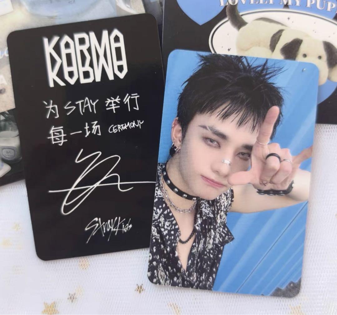 

[Б/У] Stray Kids Хёнджин Карма Эксклюзивная торговая карта China Starriver