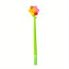 Back To School Season 48pcs 0.5mm Soft Glue Colored Flowers Shaking Neutral Pen Korean Version Fresh Gift Pen Cute Styling Pen Black Pen