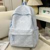 Campus Schoolbag Student Polka Dot Backpack Large Capacity Women's Backpack