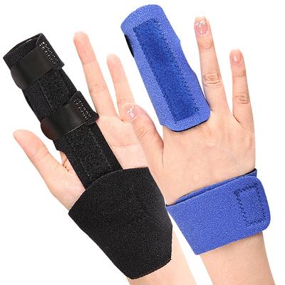 Adjustable Two Finger Brace Trigger Finger Splint Straighten Broken Bent Fingers Thumbs Mallet Splint Tenosynovitis Support