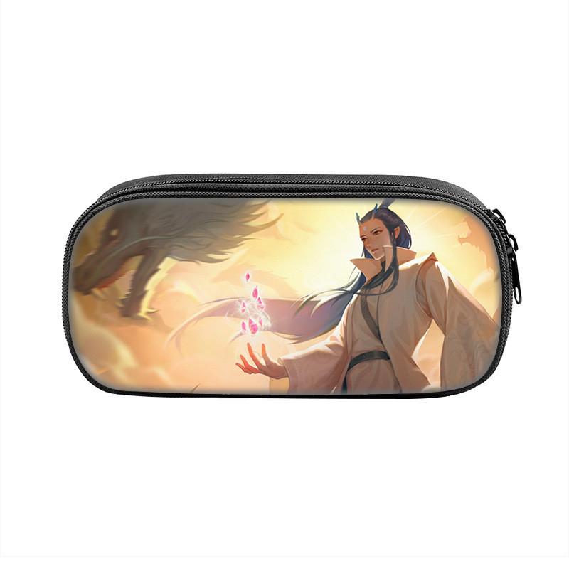 Nezha Birth Of The Demon Child Pencil Case For Kids Compact Storage With Cartoon Design