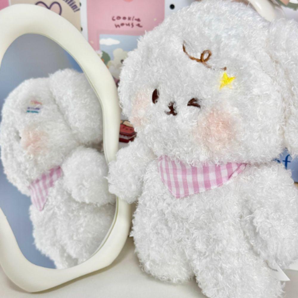 Soft Little Dog Plush Toy Puppy White Dog Doll Creative Small Dog Plush Doll  Birthday Gift
