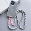 Niedliches Handy-Lanyard Durchmesser Outdoor Universalhülle Acryl Umhängeband Schulter Karten Halsband Clip Hängen Anti-Verlust Handgelenkschlaufe