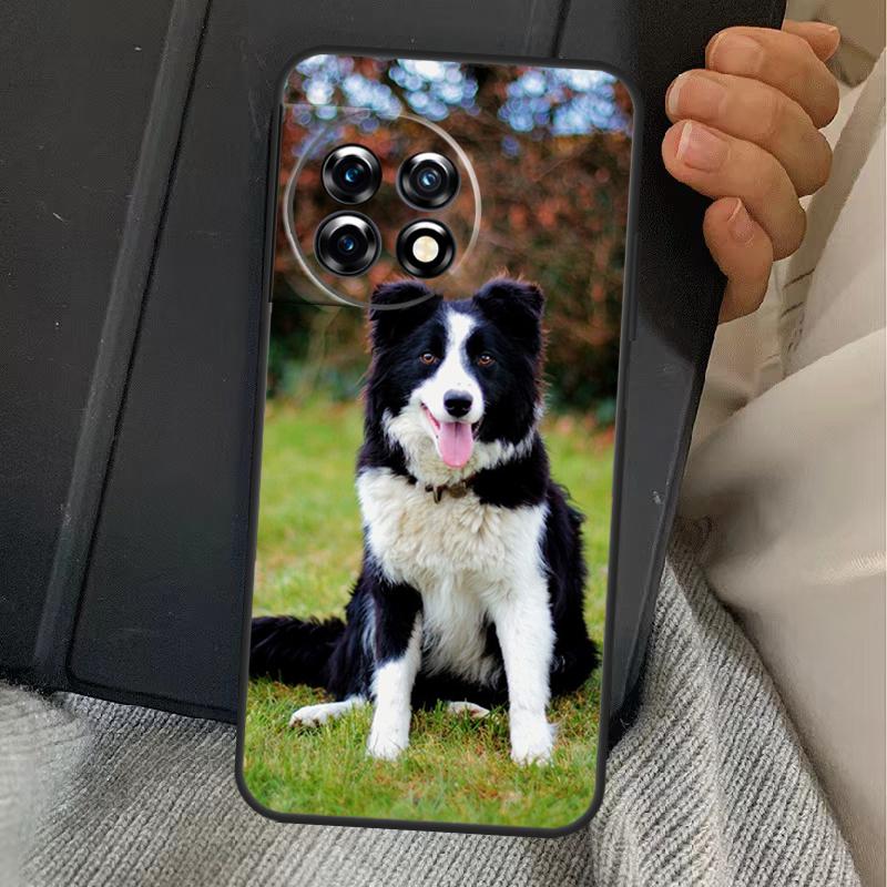 Border Collie Dog Case For OnePlus 15 13 12 11 13R 13T 10T 10R 12R OnePlus Nord 5 CE 2 3 4 Lite N20 N30 Cover