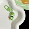 Mini Lonely Frog Keychain Off Single Cheats Funny Cartoon Pendant Girlfriend Gift Trumpet Ornament