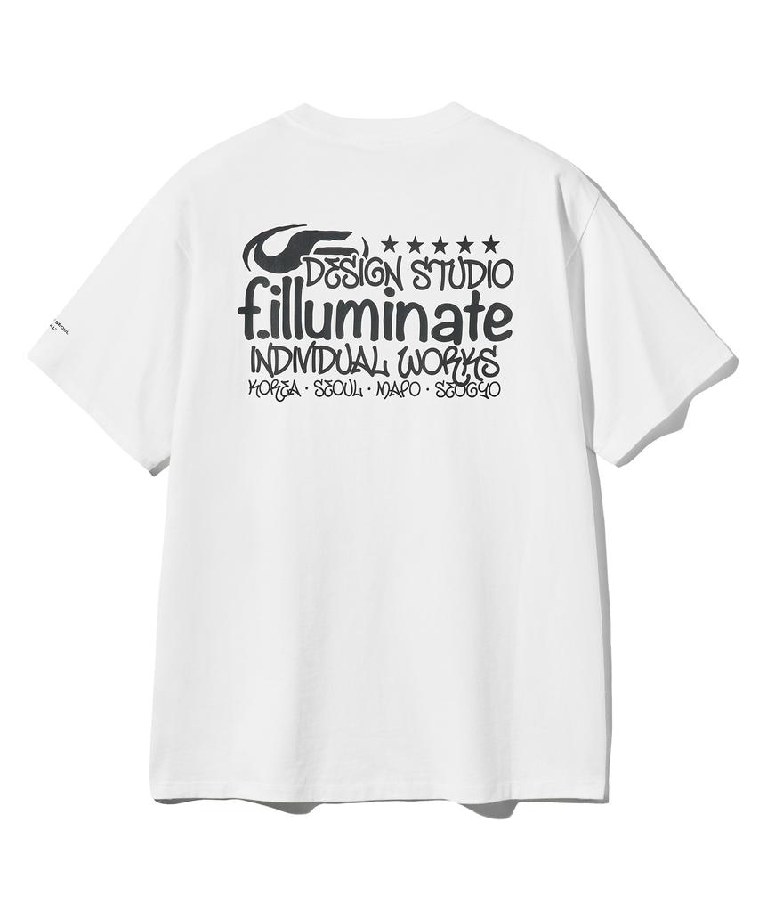 FILLUMINATE Nutty Bag Print T-Shirt - White