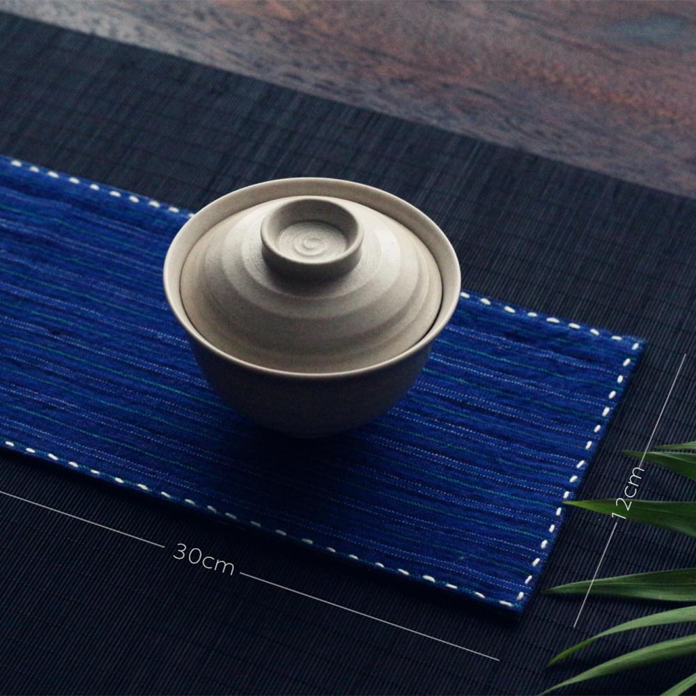 Handmade Vintage Coarse Cloth Tea Mat - Chinese Zen Style