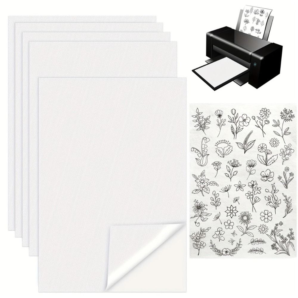 New DIY Iron-on Patches Nonwoven Self Adhesive Water Soluble Paper Sewing Supplies Blank Hand Sewing Stabilizers Sewing Lovers