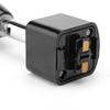 Verstellbarer Lampensockel-Konverter E27 85-240V 90 Grad drehbar LED Kupfer Glühbirnen Fassung Sockeladapter Beleuchtungszubehör
