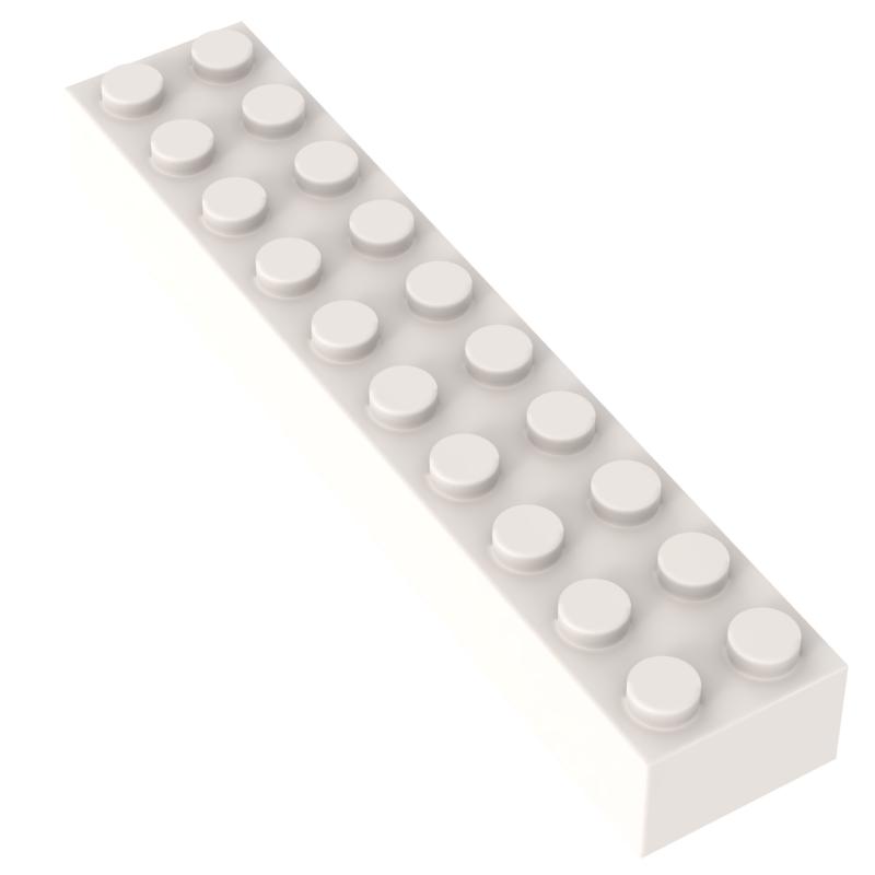 

[FunBrick] 10/20/30 ШТ. Мини-строительный блок из частиц 3006 Отдельные запасные части Кирпич 2x10 Соединяемый Прочный пластиковый пазл-игрушка 10PCS