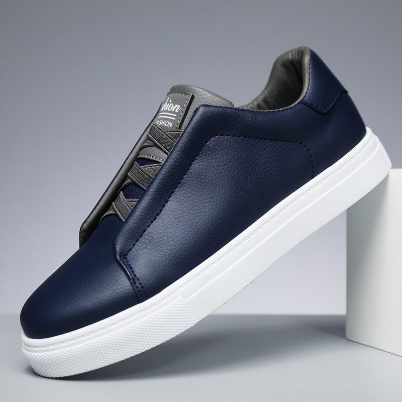 Men's Solid Color Board Shoes, Comfortable, Non Slip, Durable Sports Shoes