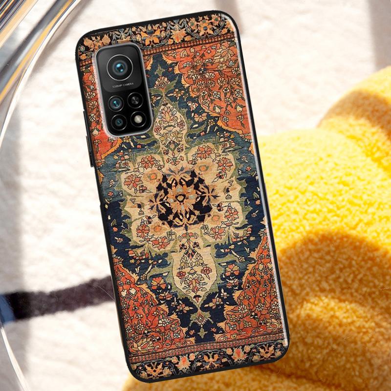 Persian Carpet Floral Pattern Case For POCO X3 NFC X3 GT F3 M3 M4 Pro Back Cover Xiaomi Mi 11 Lite 10 Mi 11T Pro 10T
