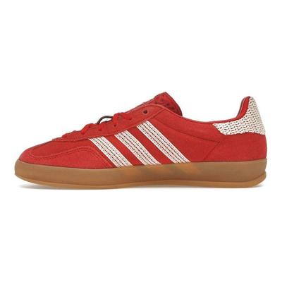 Gazelle Indoor Haakpakket - Scharlaken Rood Dames Sneakers Rood Beter-Scharlaken Rood Wonder-Wit JI2756