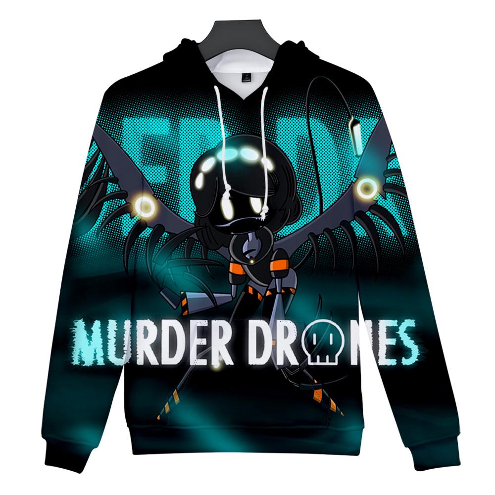 

5 цветов Убийство Дронов Аниме Толстовка Tie Dye Толстовка Уличная одежда Толстовка с капюшоном с мультяшным принтом Мужчины Женщины Косплей Спортивные пуловеры XS зелёный
