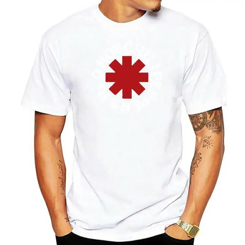 Herren Rockband Punk Hippie T-Shirt Für Jugendliche Mittleres Alter Hohes Alter Herren Offizielles Red Hot Chilli Peppers T-Shirt harajuku